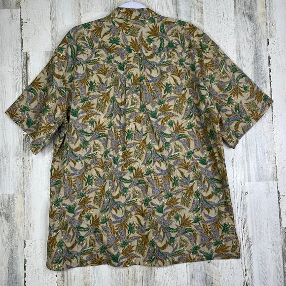 Vintage Tori Richard Shirt Mens XL Hawaiian Honolulu Surf Paradise Island - Picture 5 of 12